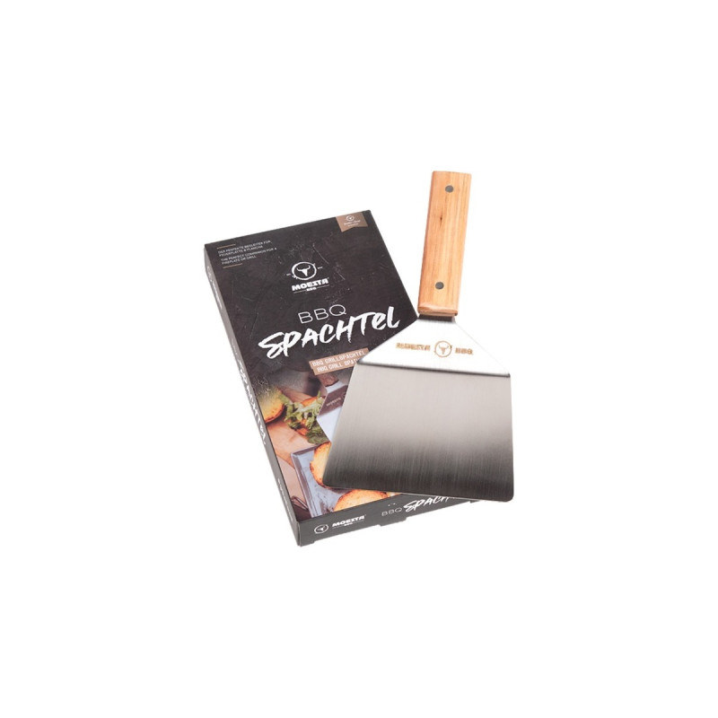 Moesta BBQ Spachtel für BBQ Disk, Wender(edelstahl/holz)