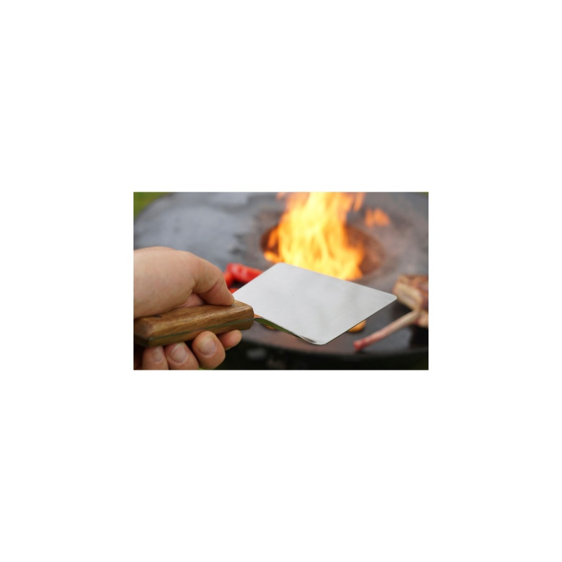 Moesta BBQ Spachtel für BBQ Disk, Wender(edelstahl/holz)