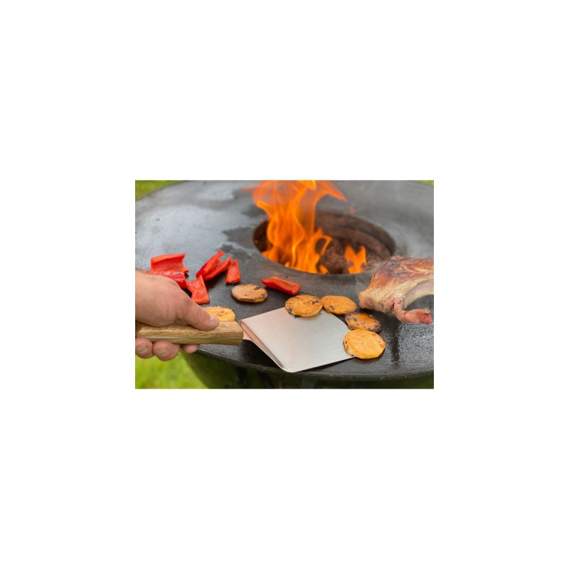Moesta BBQ Spachtel für BBQ Disk, Wender(edelstahl/holz)