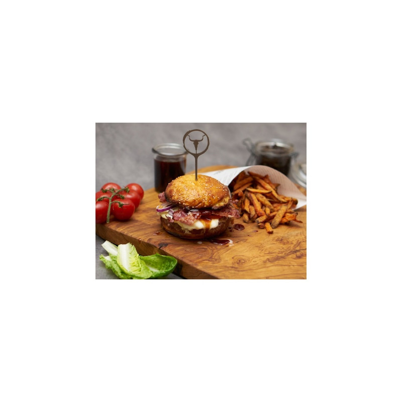 Moesta BurgerRing XL - die Burger Backform(edelstahl, 6er-Set)