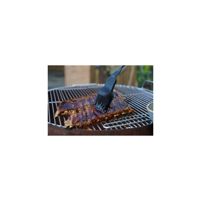 Moesta Grillpinsel V-Tong(schwarz/holz)