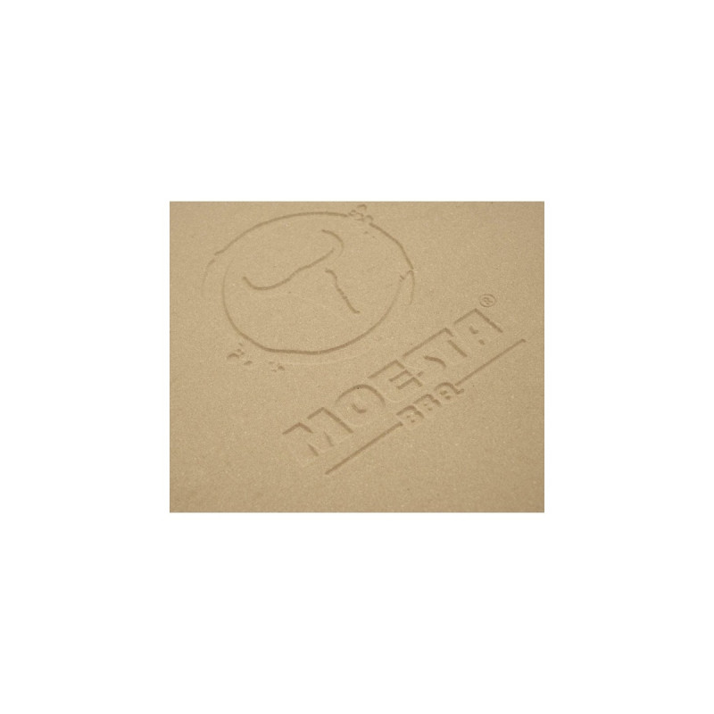 Moesta Pizzastein mit Stier 41cm(beige)
