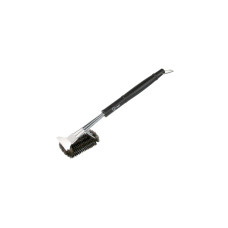 Moesta Profi BBQ-/ Grillbürste No.1, Grill-Reinigungsbürste(schwarz/edelstahl, Model 2019)