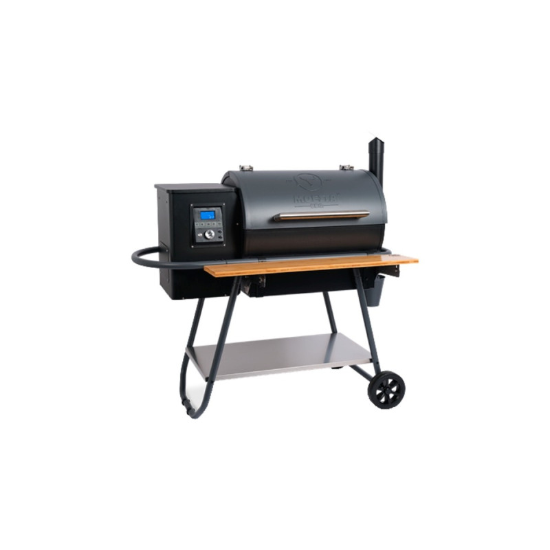 Moesta Sheriff Pelletgrill, inkl. Frontablagebrett(schwarz)