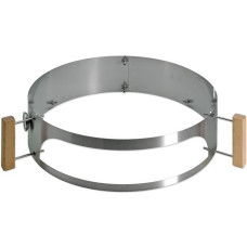 Moesta Smokin' PizzaRing für 57cm Kugelgrill(silber)