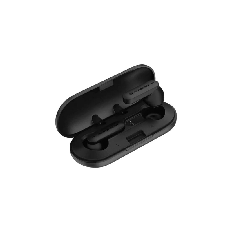 Monster SuperSlim AirLinks, Kopfhörer(schwarz, Bluetooth, USB-C)