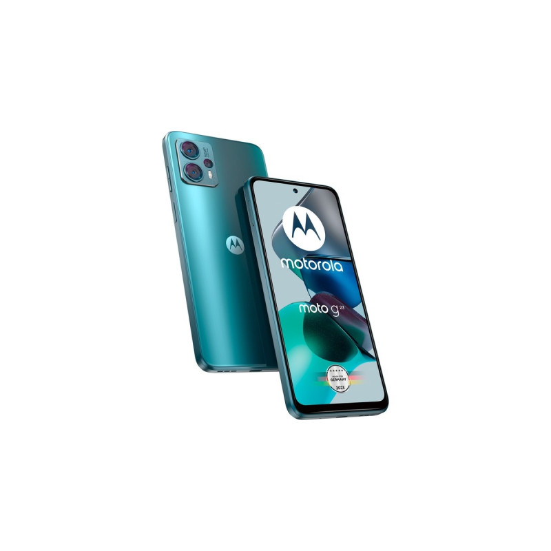 Motorola Moto G23 128GB, Handy(Steel Blue, Android 13, Dual-SIM)