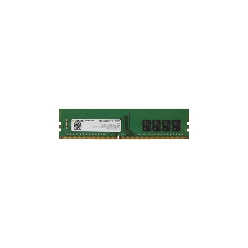 Mushkin DIMM 16 GB DDR4-2133, Arbeitsspeicher(MES4U213FF16G28, Essentials)