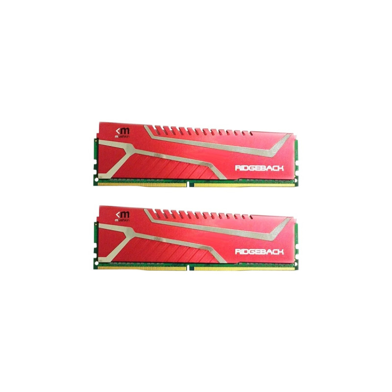 Mushkin DIMM 16 GB DDR4-3466 (2x 8 GB) Dual-Kit, Arbeitsspeicher(rot, MRB4U346JLLM8GX2, Redline)
