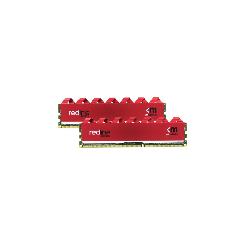 Mushkin DIMM 32 GB DDR4-2800 (2x 16 GB) Dual-Kit, Arbeitsspeicher(rot, MRA4U280HHHH16GX2, Redline)