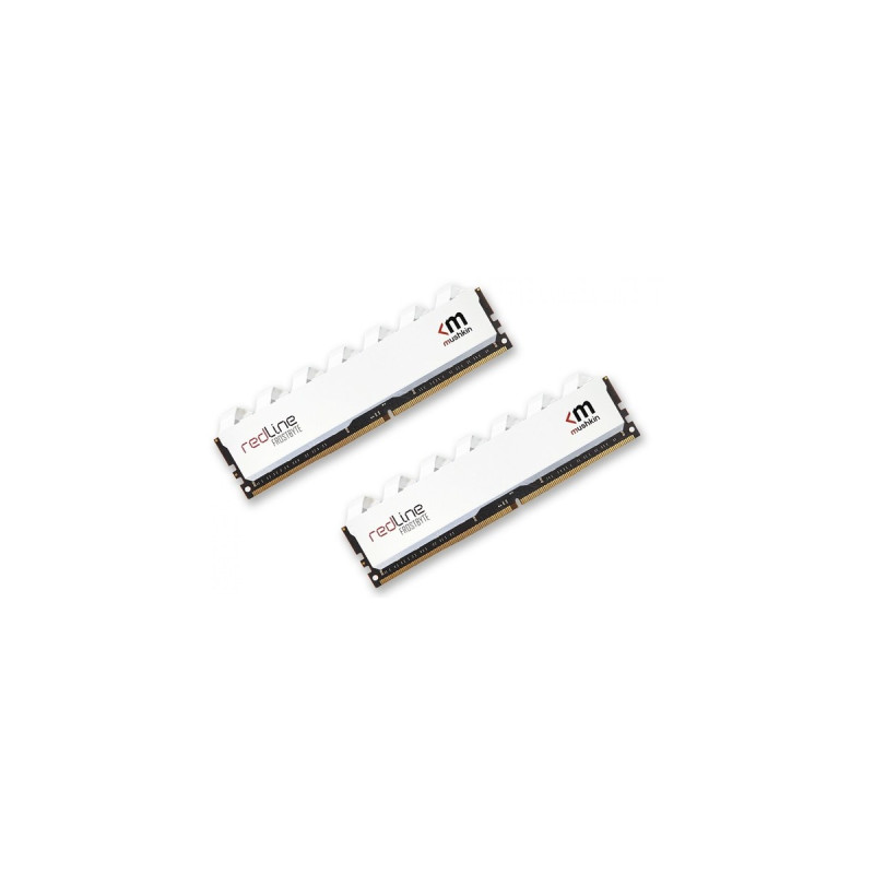 Mushkin DIMM 32 GB DDR4-4000 (2x 16 GB) Dual-Kit, Arbeitsspeicher(weiß, MRD4U400JNNM16GX2, Redline, INTEL XMP)