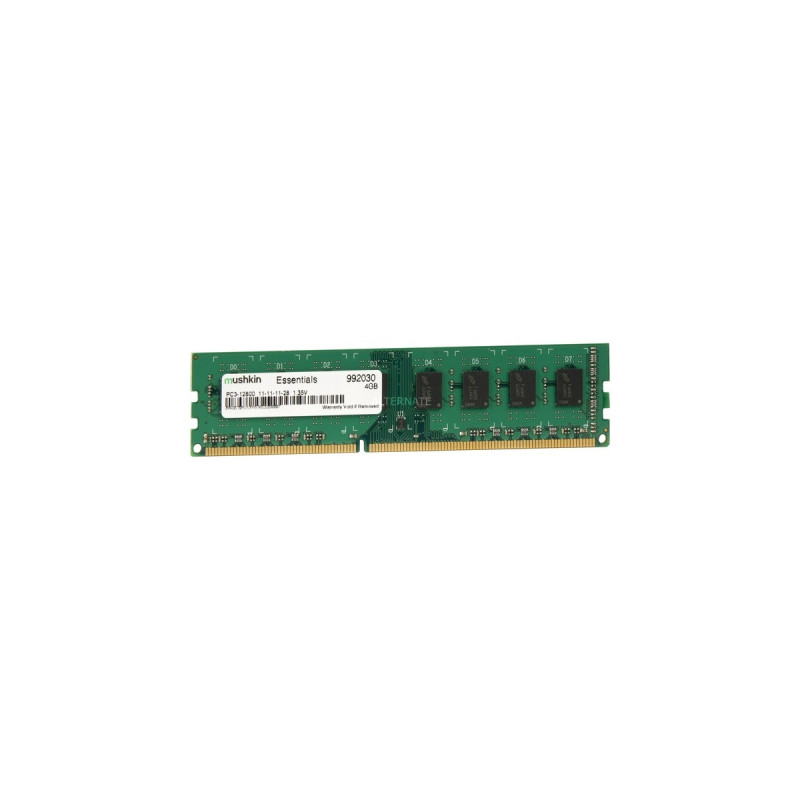 Mushkin DIMM 4 GB DDR3-1600, Arbeitsspeicher(992030, Essentials LV)