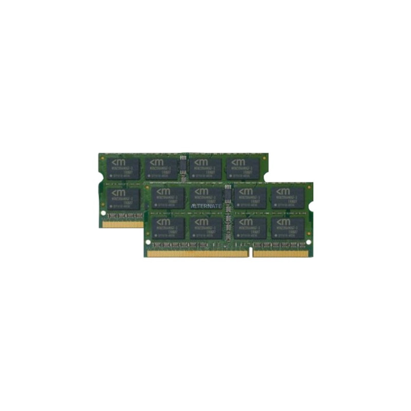 Mushkin SO-DIMM 16 GB DDR3-1600 (2x 8 GB) Dual-Kit, Arbeitsspeicher(977038A, Apple)