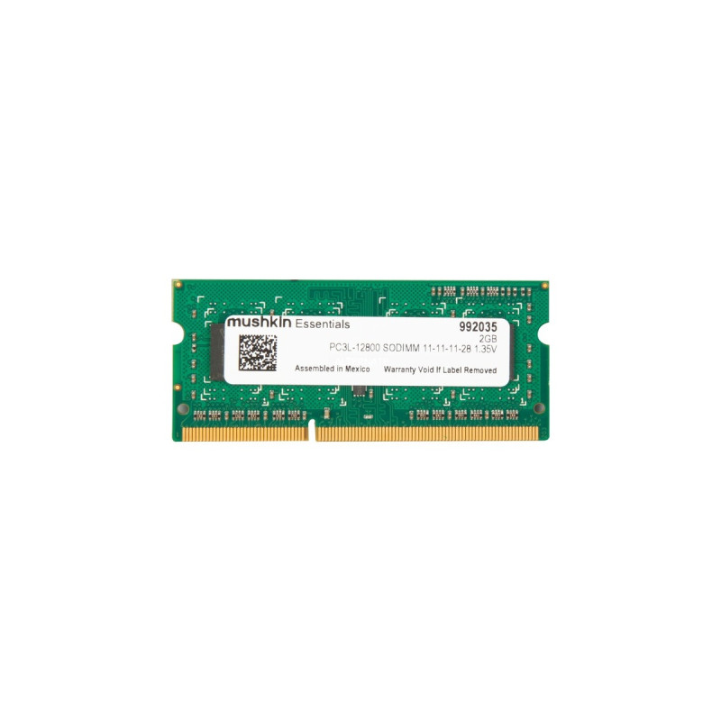 Mushkin SO-DIMM 2 GB DDR3-1600, Arbeitsspeicher(992035, Essentials)