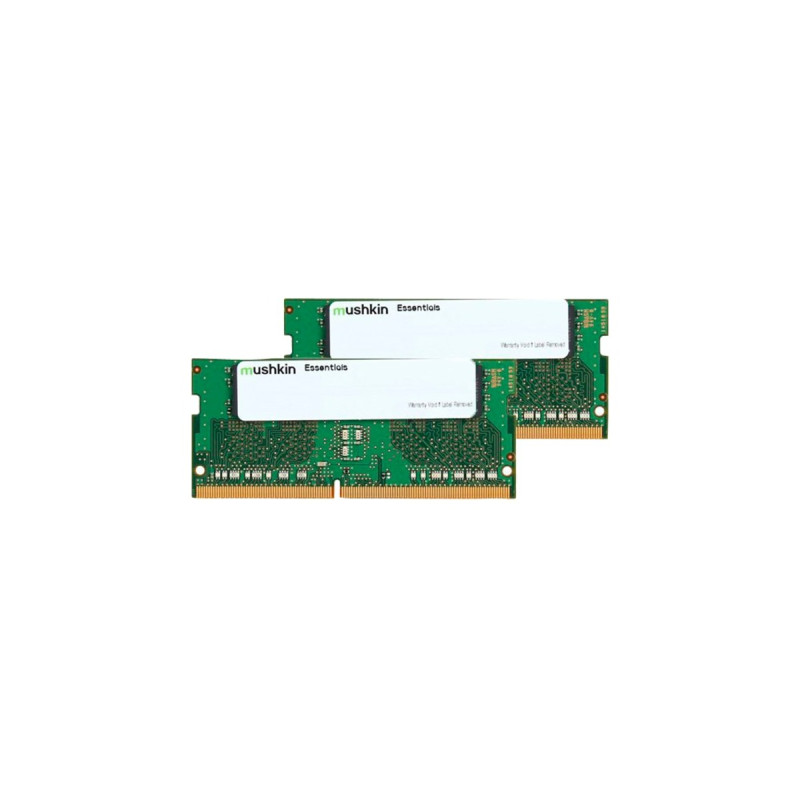 Mushkin SO-DIMM 32 GB DDR4-2133 (2x 16 GB) Dual-Kit, Arbeitsspeicher(MES4S213FF16G28X2, Essentials)