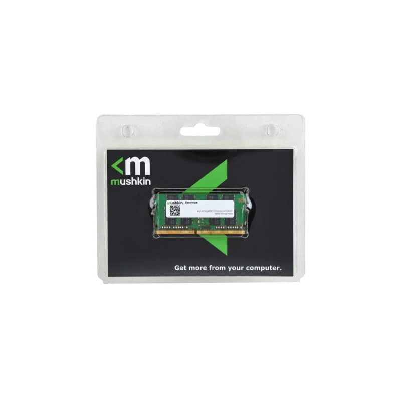 Mushkin SO-DIMM 4 GB DDR4-2133, Arbeitsspeicher(MES4S213FF4G18, Essentials)