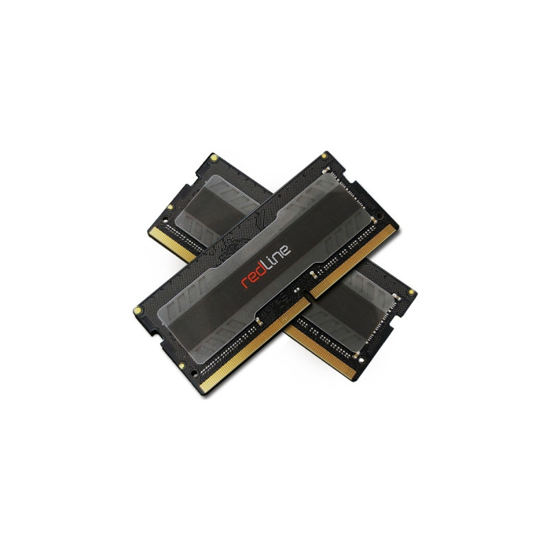 Mushkin SO-DIMM 64 GB DDR4-2666 (2x 32 GB) Dual-Kit, Arbeitsspeicher(schwarz, MRA4S266GHHF32GX2, Redline, INTEL XMP)