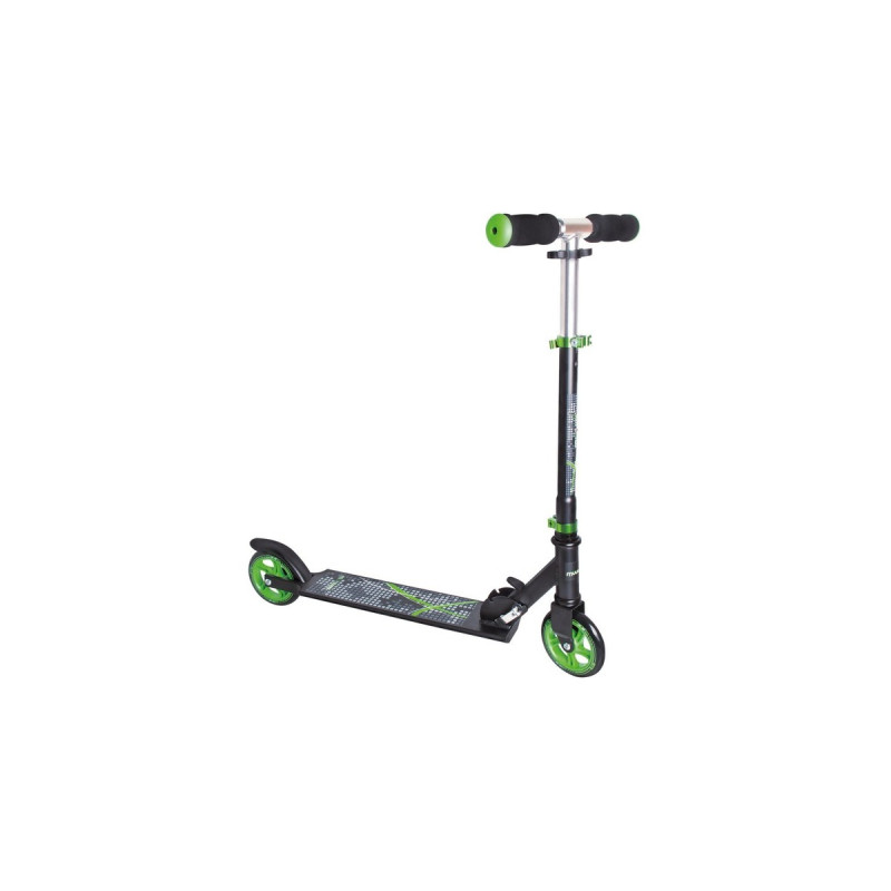 Muuwmi Aluminium Scooter 125 mm(schwarz/grün)