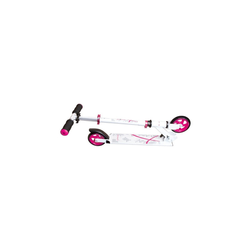 Muuwmi Aluminium Scooter 125 mm(weiß/pink)