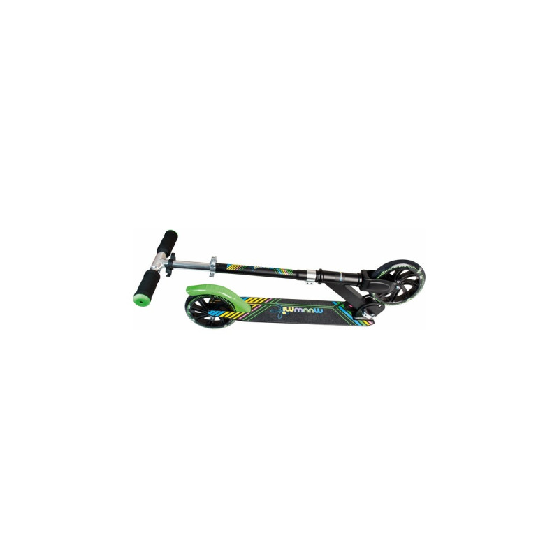 Muuwmi Aluminium Scooter Neon 180 mm(mit Leuchtrollen)
