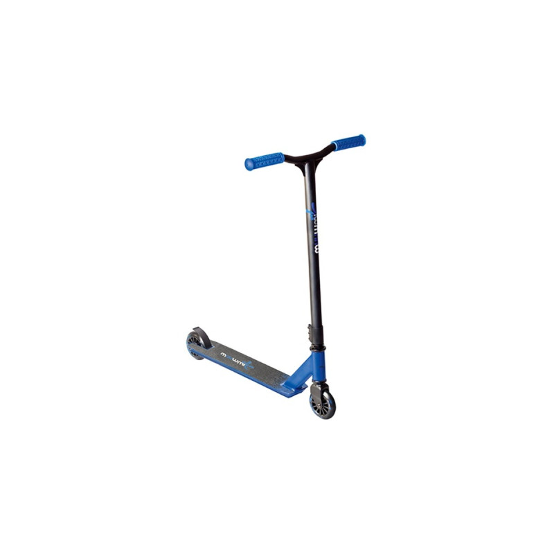 Muuwmi Aluminium Scooter SB(schwarz/blau, Stuntscooter)