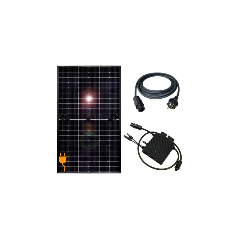 MyVoltaics Balkonkraftwerk MyBasic - einfach, 400 Watt(0% MWST, 1x 400W, für Eigenbau der Unterkonstruktion)