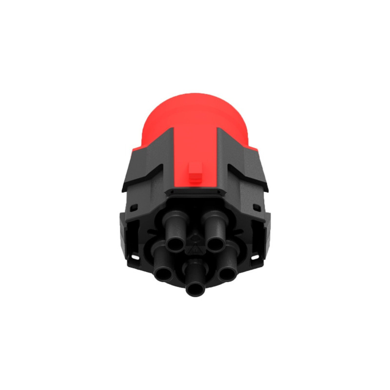 NRGkick Steckeraufsatz 16A - 5polig, max. 11kW, Adapter(schwarz/rot, für NRGkick Ladeeinheit)