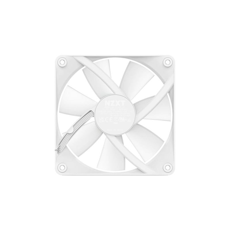 NZXT F120 RGB Core Single 120x120x26, Gehäuselüfter(weiß, Einzellüfter, ohne Controller)