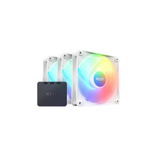 NZXT F120 RGB Core Triple Pack 120x120x26, Gehäuselüfter(weiß, 3er Pack, inkl. RGB-Controller)