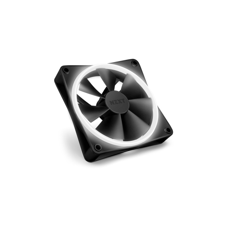 NZXT F120 RGB DUO Single 120x120x25, Gehäuselüfter(schwarz, Einzellüfter, ohne Controller)