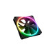 NZXT F140 RGB DUO Single 140x140x25, Gehäuselüfter(schwarz, Einzellüfter, ohne Controller)