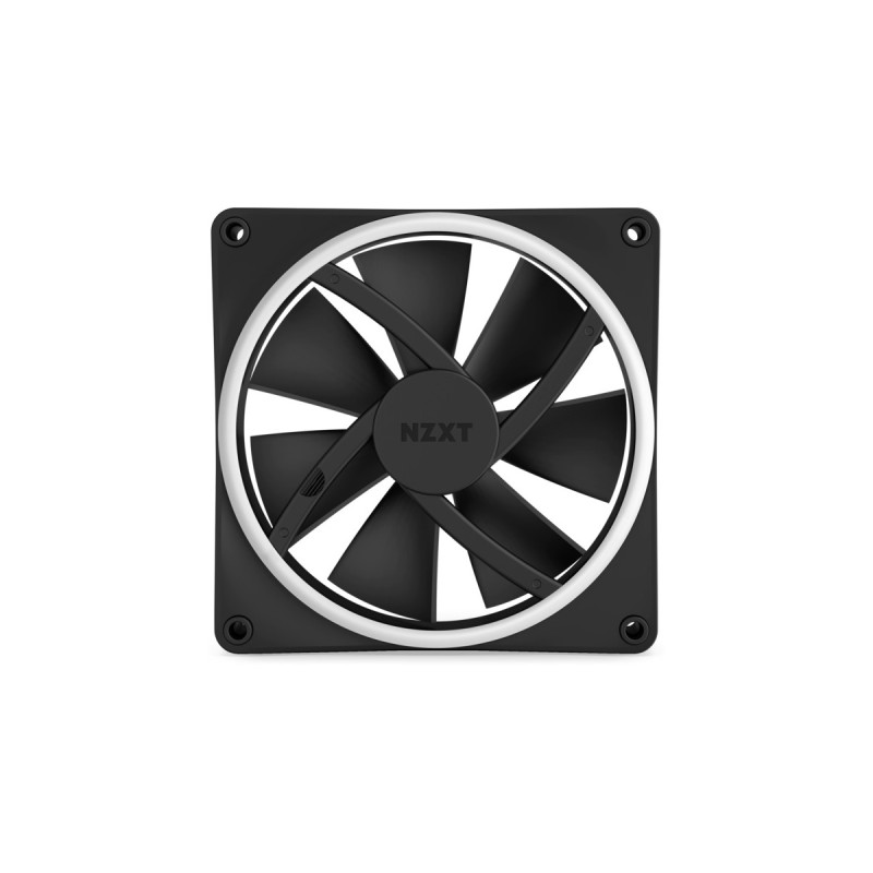 NZXT F140 RGB DUO Single 140x140x25, Gehäuselüfter(schwarz, Einzellüfter, ohne Controller)