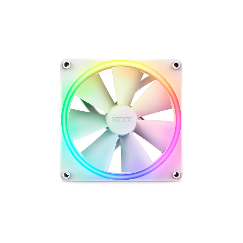 NZXT F140 RGB DUO Single 140x140x25, Gehäuselüfter(weiß, Einzellüfter, ohne Controller)