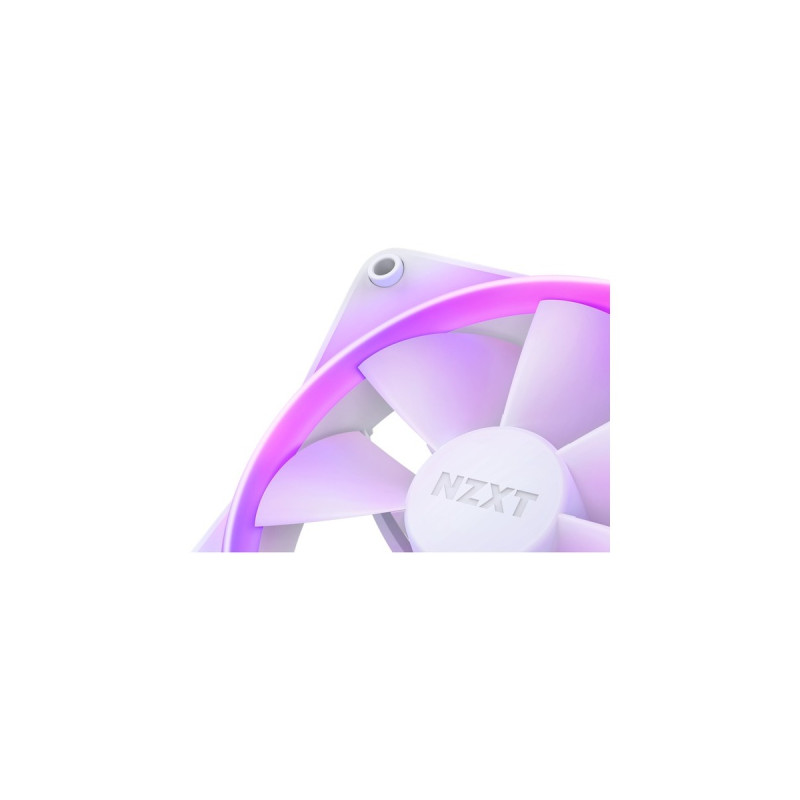 NZXT F140 RGB DUO Twin 140x140x25, Gehäuselüfter(weiß, 2er Pack, inkl. RGB-Controller)