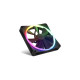 NZXT F140 RGB Twin Pack 140x140x26, Gehäuselüfter(schwarz, 2er Pack inkl. RGB & Fan Controller)