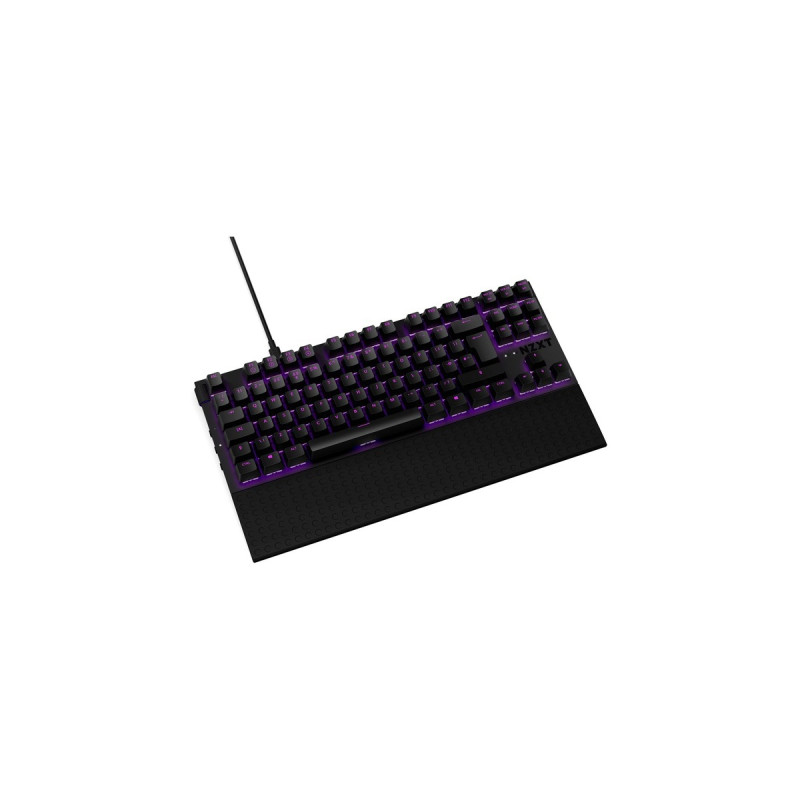 NZXT FUNCTION TENKEYLESS, Gaming-Tastatur(schwarz, DE-Layout, Gateron Red, Hot-Swap)