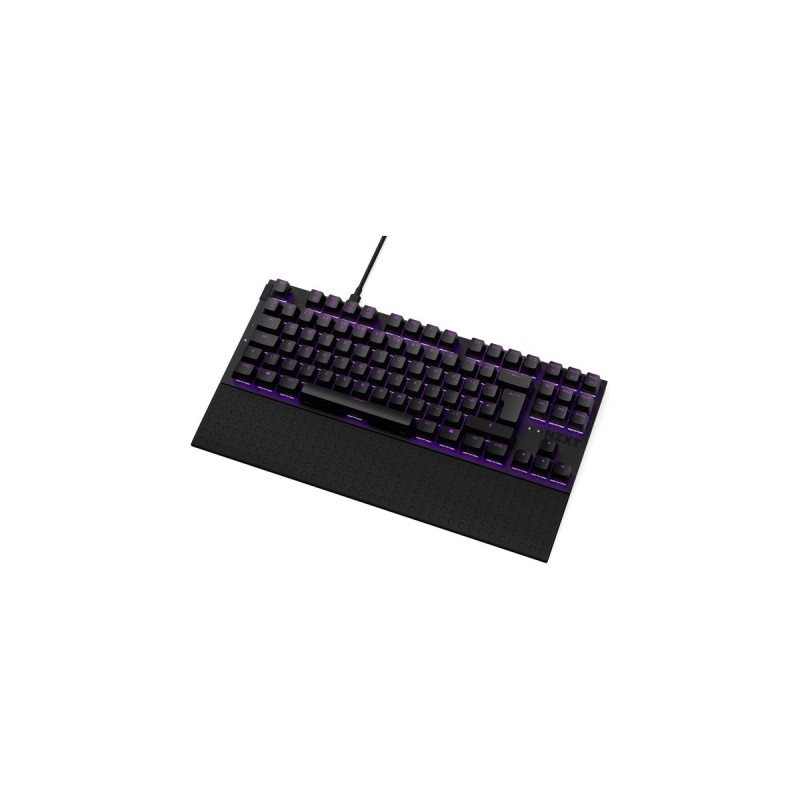 NZXT FUNCTION TENKEYLESS, Gaming-Tastatur(schwarz, DE-Layout, Gateron Red, Hot-Swap)