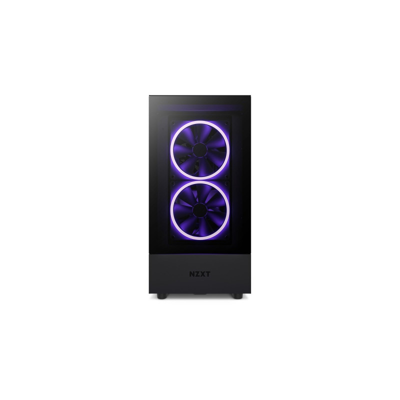 NZXT H5 Elite All Black, Tower-Gehäuse(schwarz, Tempered Glass)