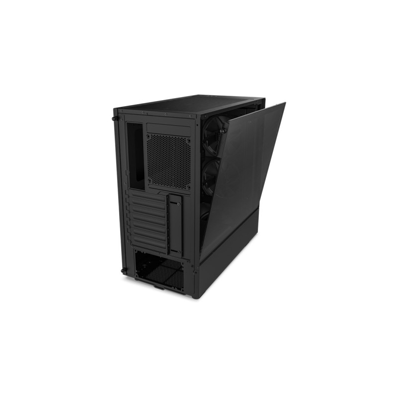 NZXT H5 Elite All Black, Tower-Gehäuse(schwarz, Tempered Glass)
