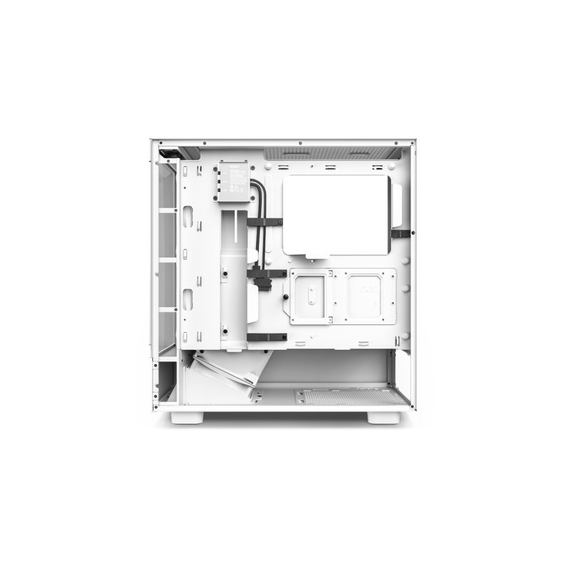 NZXT H5 Elite All White, Tower-Gehäuse(weiß (matt), Tempered Glass)