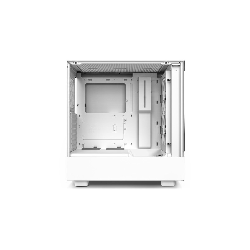 NZXT H5 Elite All White, Tower-Gehäuse(weiß (matt), Tempered Glass)