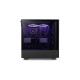 NZXT H5 Flow All Black, Tower-Gehäuse(schwarz (matt), Tempered Glass)