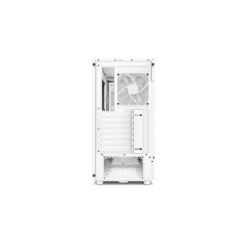 NZXT H5 Flow All White, Tower-Gehäuse(weiß (matt), Tempered Glass)
