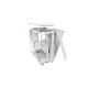 NZXT H6 Flow , Tower-Gehäuse(weiß, Tempered Glass)