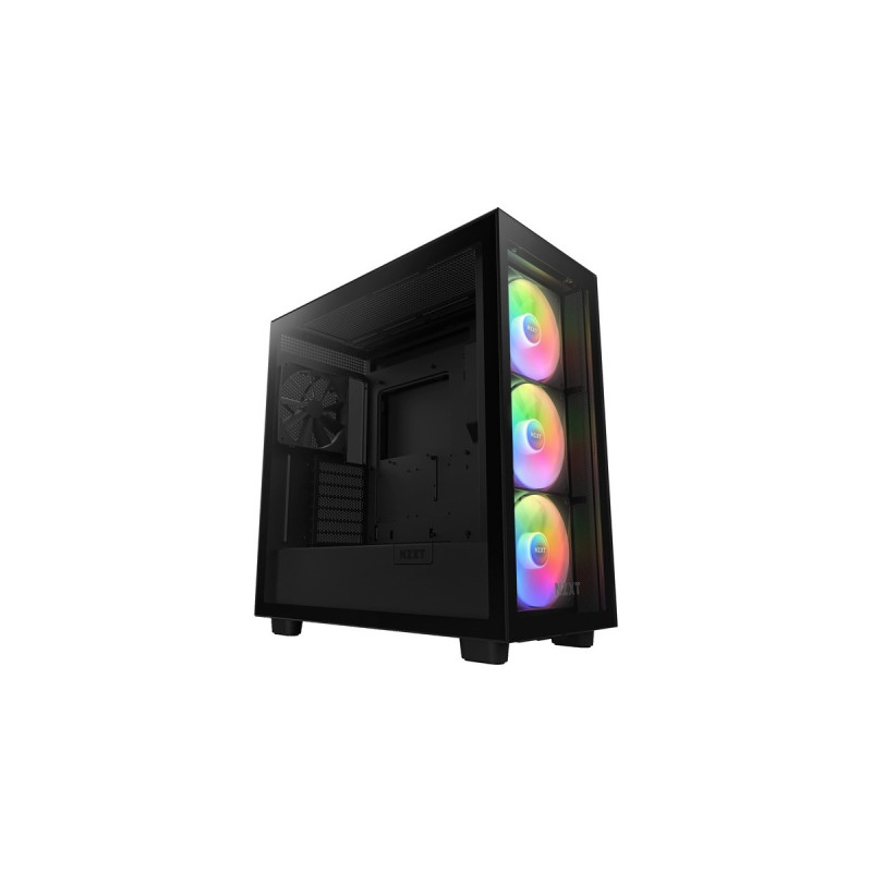 NZXT H7 Elite (2023), Tower-Gehäuse(schwarz (matt), Tempered Glass, Outlet)