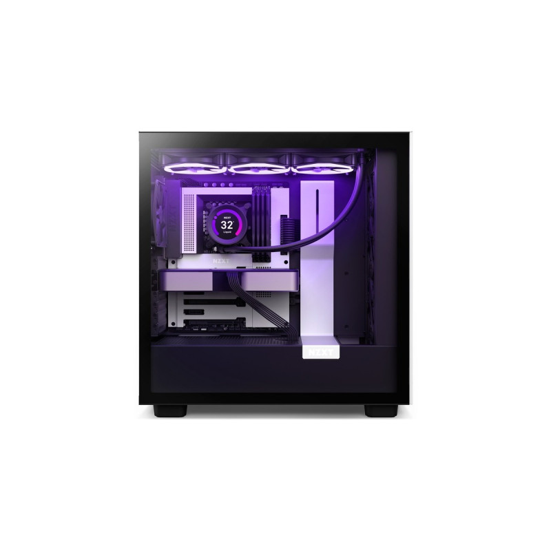 NZXT H7 Flow White&Black, Tower-Gehäuse(weiß/schwarz)