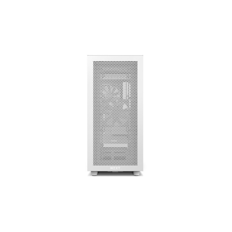 NZXT H7 Flow White, Tower-Gehäuse(weiß (matt), Tempered Glass)