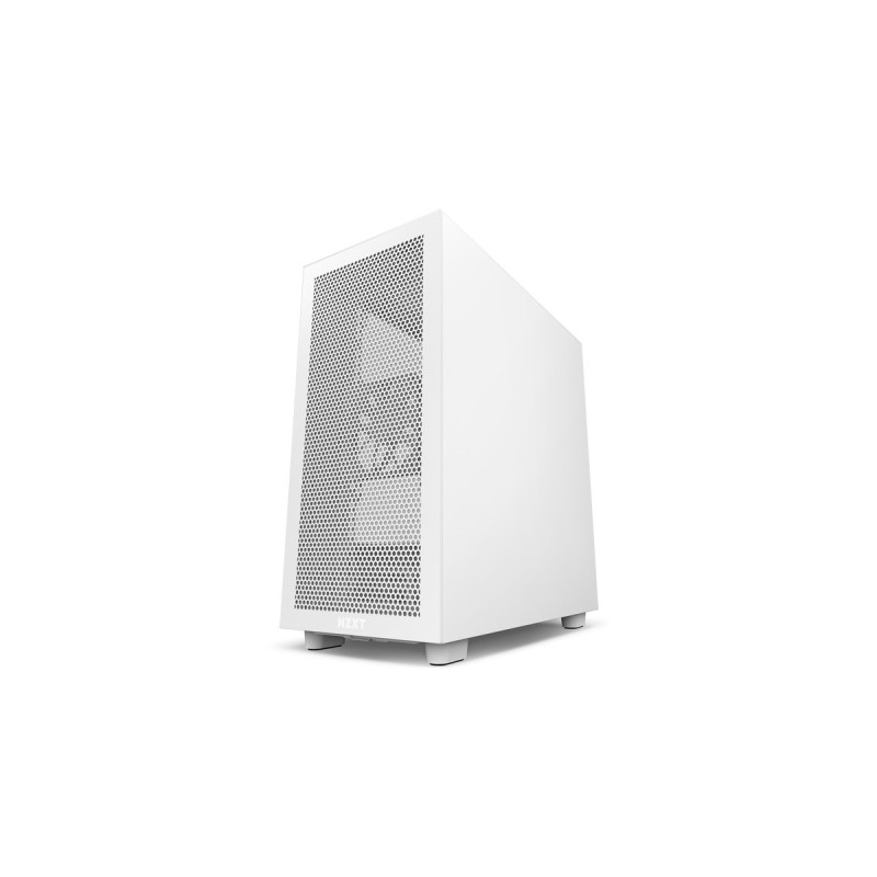 NZXT H7 Flow White, Tower-Gehäuse(weiß (matt), Tempered Glass)