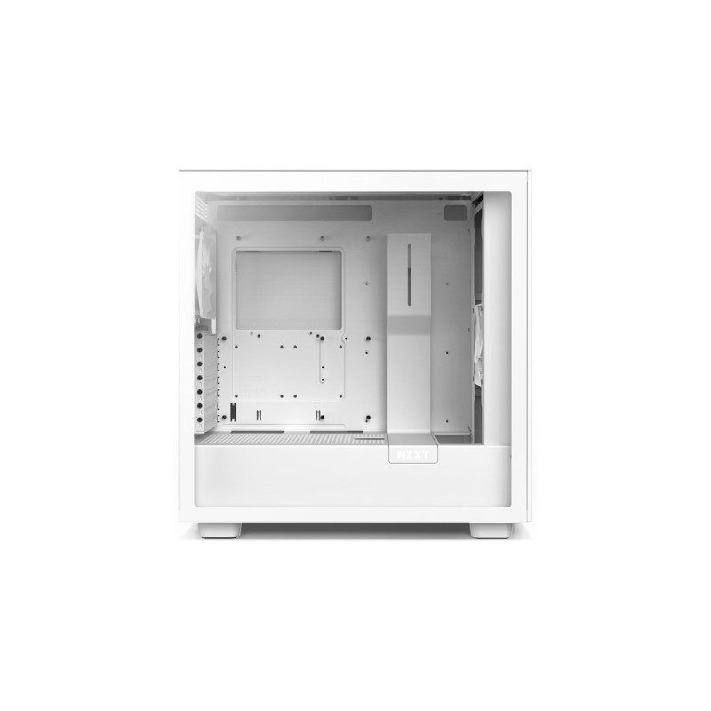 NZXT H7 Flow White, Tower-Gehäuse(weiß (matt), Tempered Glass)
