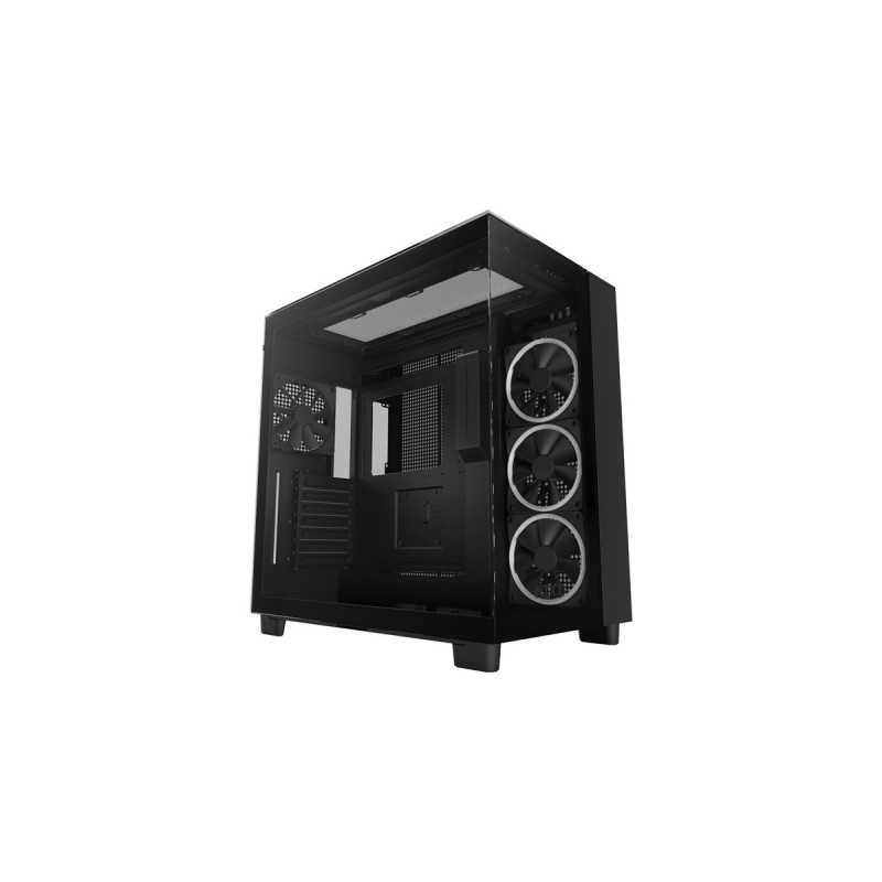 NZXT H9 Elite All Black, Tower-Gehäuse(schwarz, Tempered Glass)